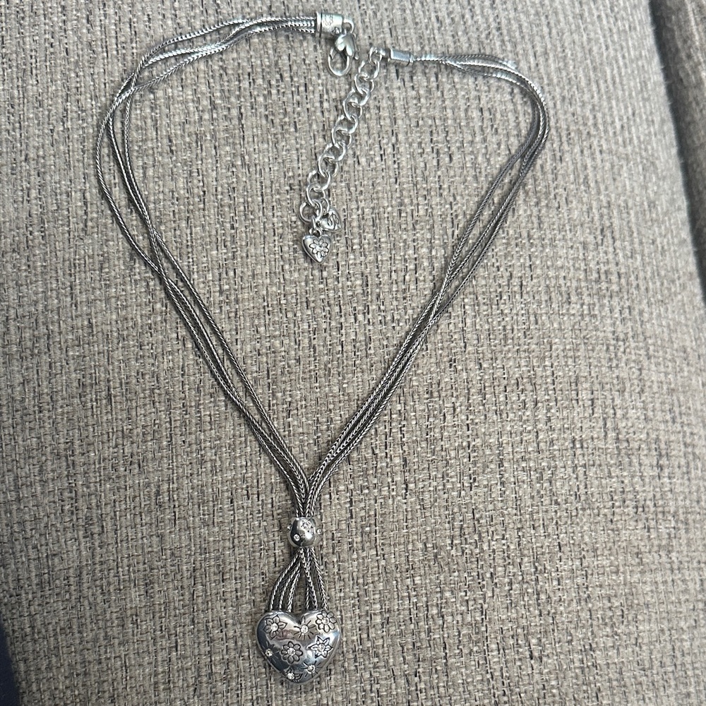 Brighton Sparkling Heart Pendant Necklace